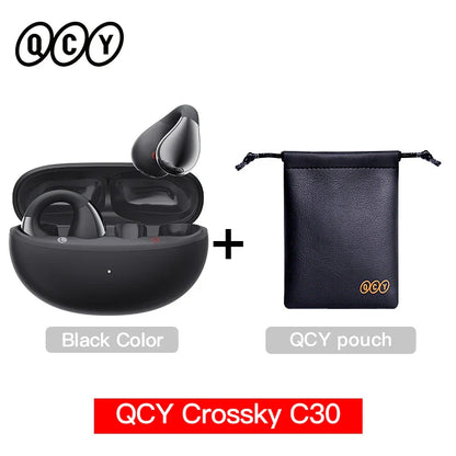 QCY C30 Open-Ear Bluetooth Sports Ear Clip Earbuds