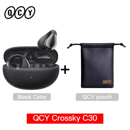 QCY C30 Open-Ear Bluetooth Sports Ear Clip Earbuds