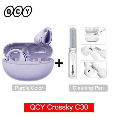 QCY C30 Open-Ear Bluetooth Sports Ear Clip Earbuds
