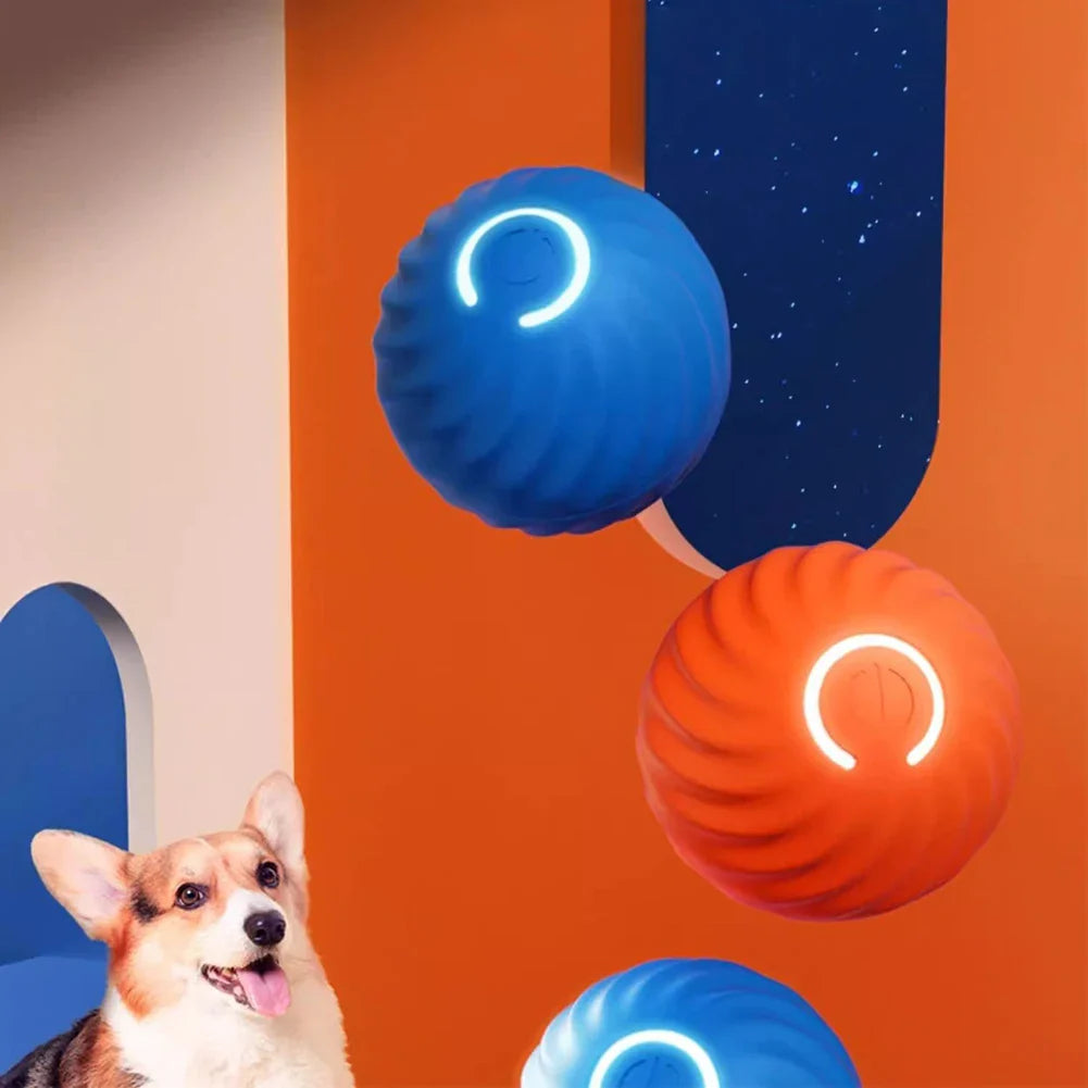 Smart Dog Toy Ball Electronic Interactive Pet Toy Moving Ball USB