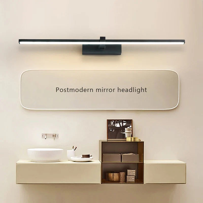 Modern LED Bathroom Mirror Light Three Colors Wall Lamp