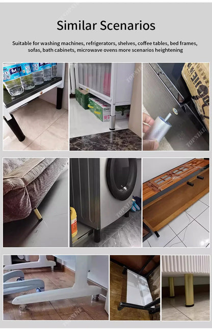 furniture height adjustment foot cabinet support feet  M8 M6 M10 leveling sofa feet  table feet fridge legs for washing machine