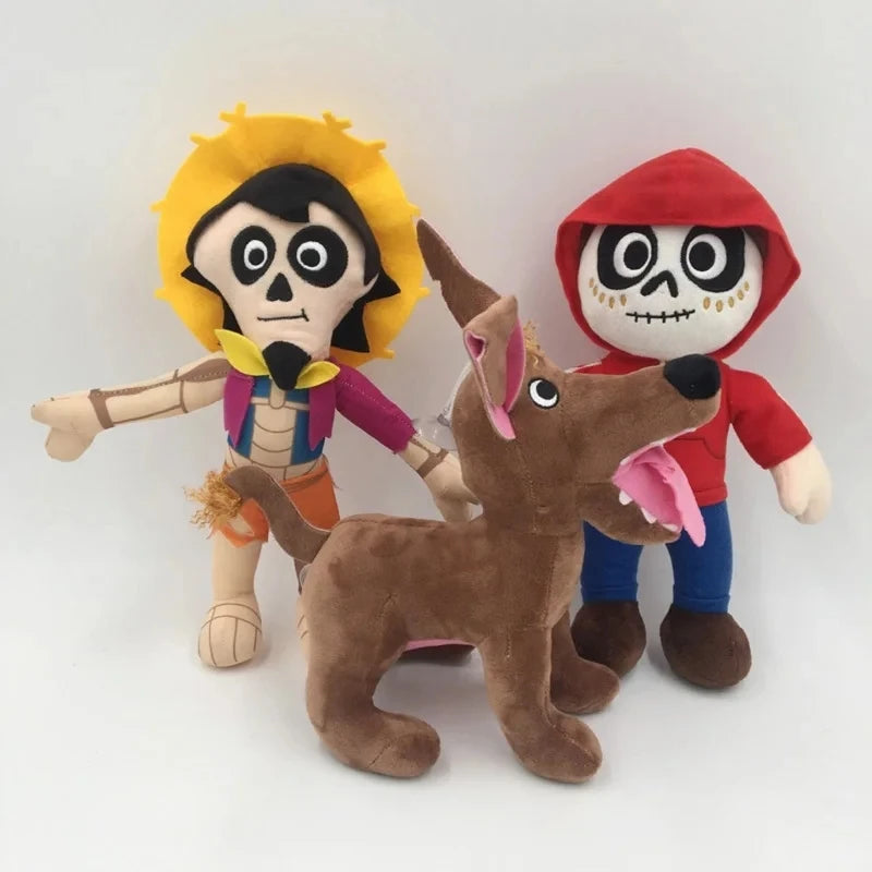 Disney Coco Plush Set – Miguel, Hector, Dante & Pepita Stuffed Toys