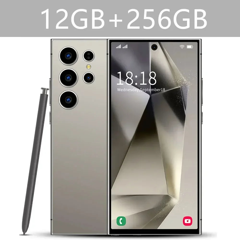 S24 Ultra Smart Mobile Phones Smartphone 5G Dual SIM Snapdragon 8 gen 3 Cell Phone 16G 1TB Android Global Version Cellphones