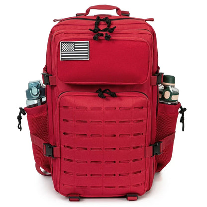 Elegance® Ultimate Explorer Tactical Backpack - 25L/45L Tactical Backpack for Men and Women Outdoor Survival Bug Out Bag Small School Rucksack Hking with Bottle Holder