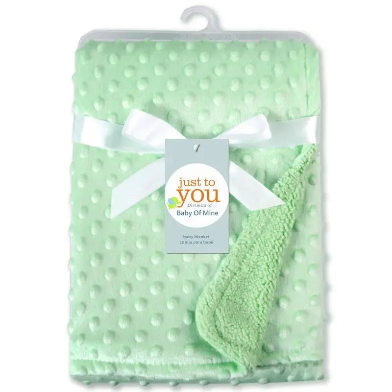 Polar Dot Newborn Baby Blanket