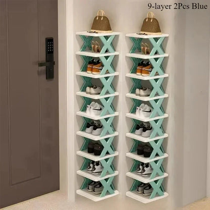 Shoe Storage Shelf Shoe Rack Organizer Organizers Racks Indoor Storage Furniture Bedroom Multi-Layer Detachable Storage Cabinet