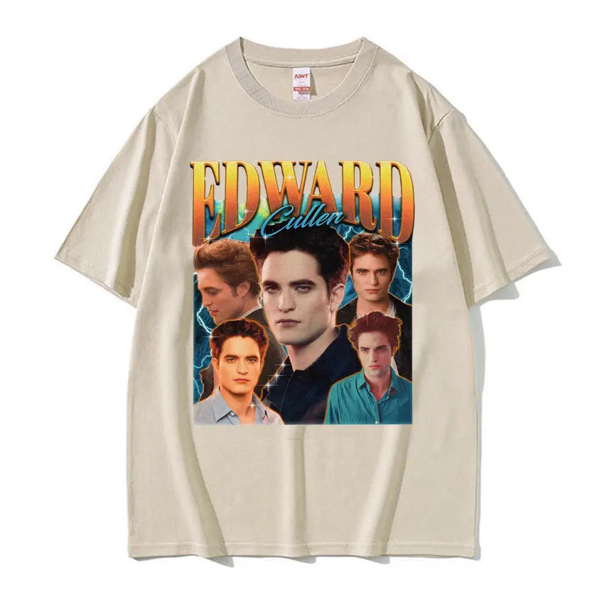 Gallery Dept T-Shirt Hand Painted Splash Ink Letter Print Short Sleeve T-Shirt