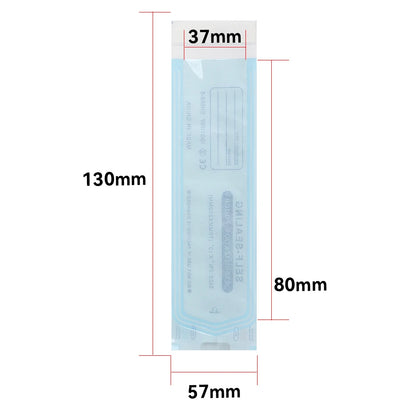 200pcs/bag Self-sealing Sterilization Pouches Bags 5 Sizes Medical-grade Bag Disposable Nail Art Tattoo Accessories