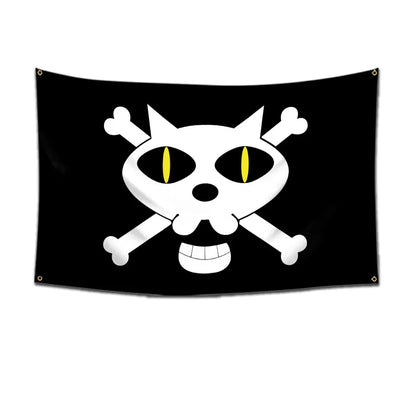 One Piece Jolly Roger Flags 🏴‍☠️ Decoration