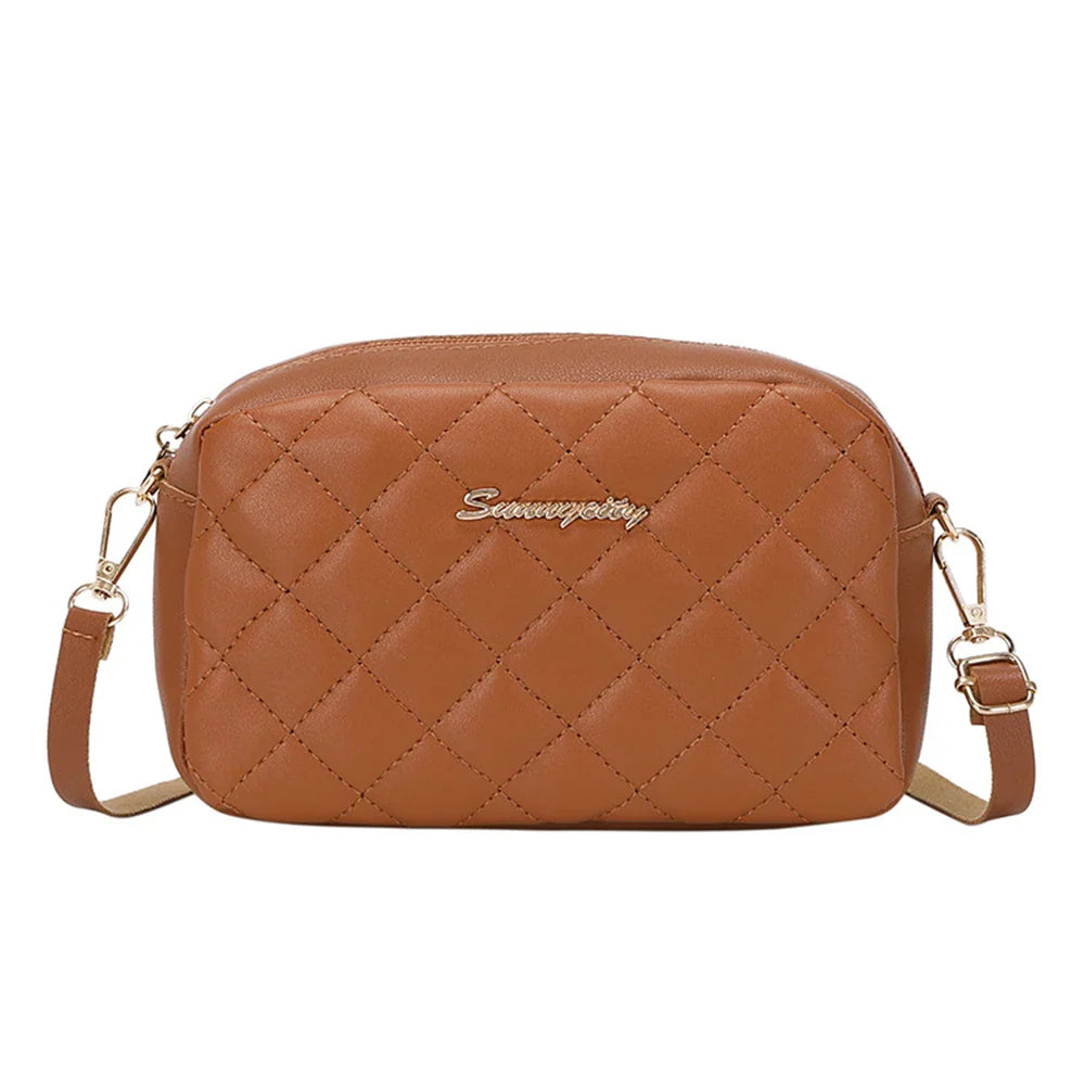 Tassel Small Messenger Bag for Women – Trendy Lingge Embroidery Camera Shoulder Bag