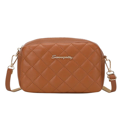 Tassel Small Messenger Bag for Women – Trendy Lingge Embroidery Camera Shoulder Bag