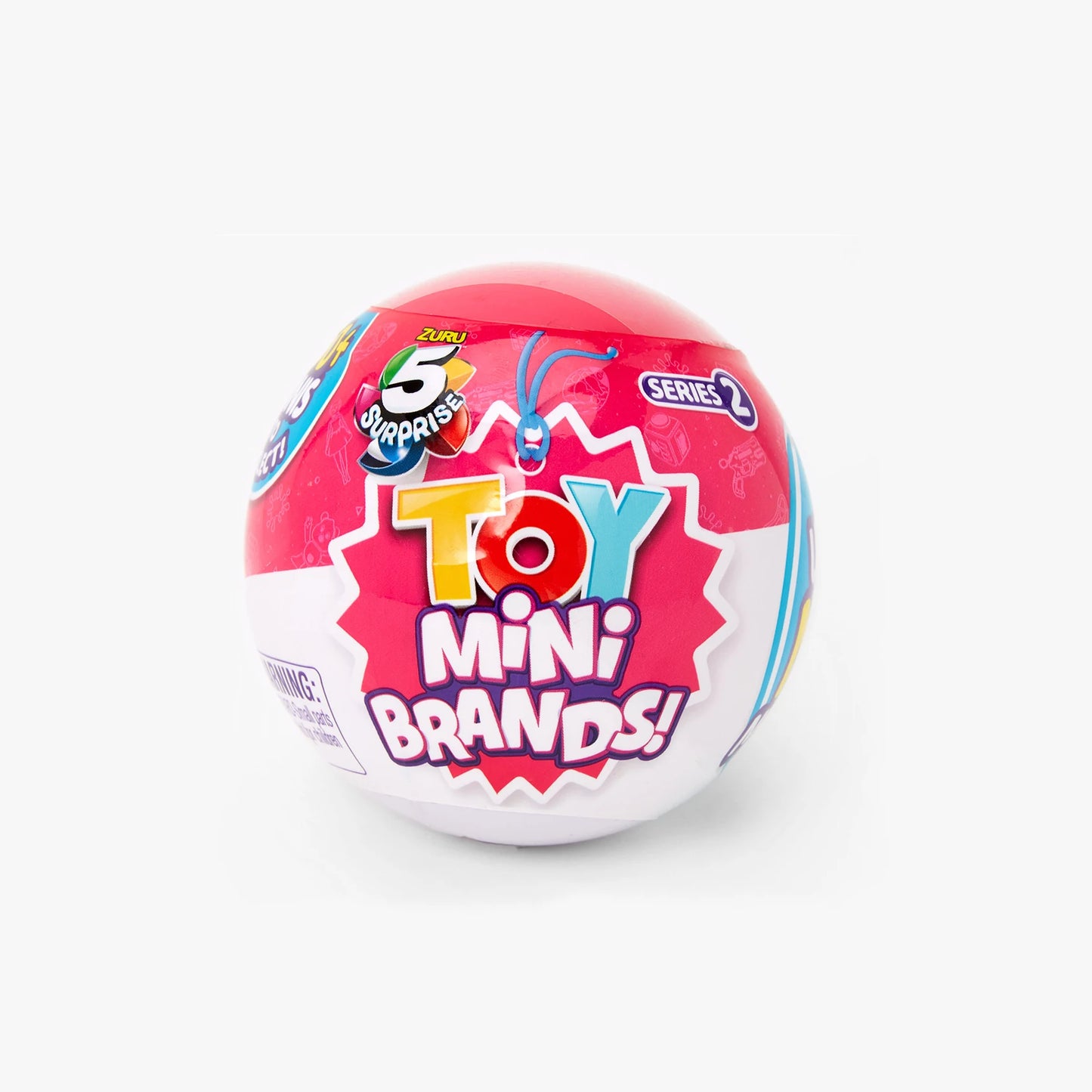 5 Surprise Ball Mini Brands Supermarket Shopping Scene Miniature Gashpon Capsule Toy Figurines Collection Kids Birthday Gifts