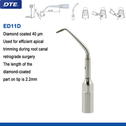 Woodpecker DTE Dental Ultrasonic Scaler Tips Scaling Endo Tip Dentistry Instruments Medical Accessories Fit EMS Satelec  NSK