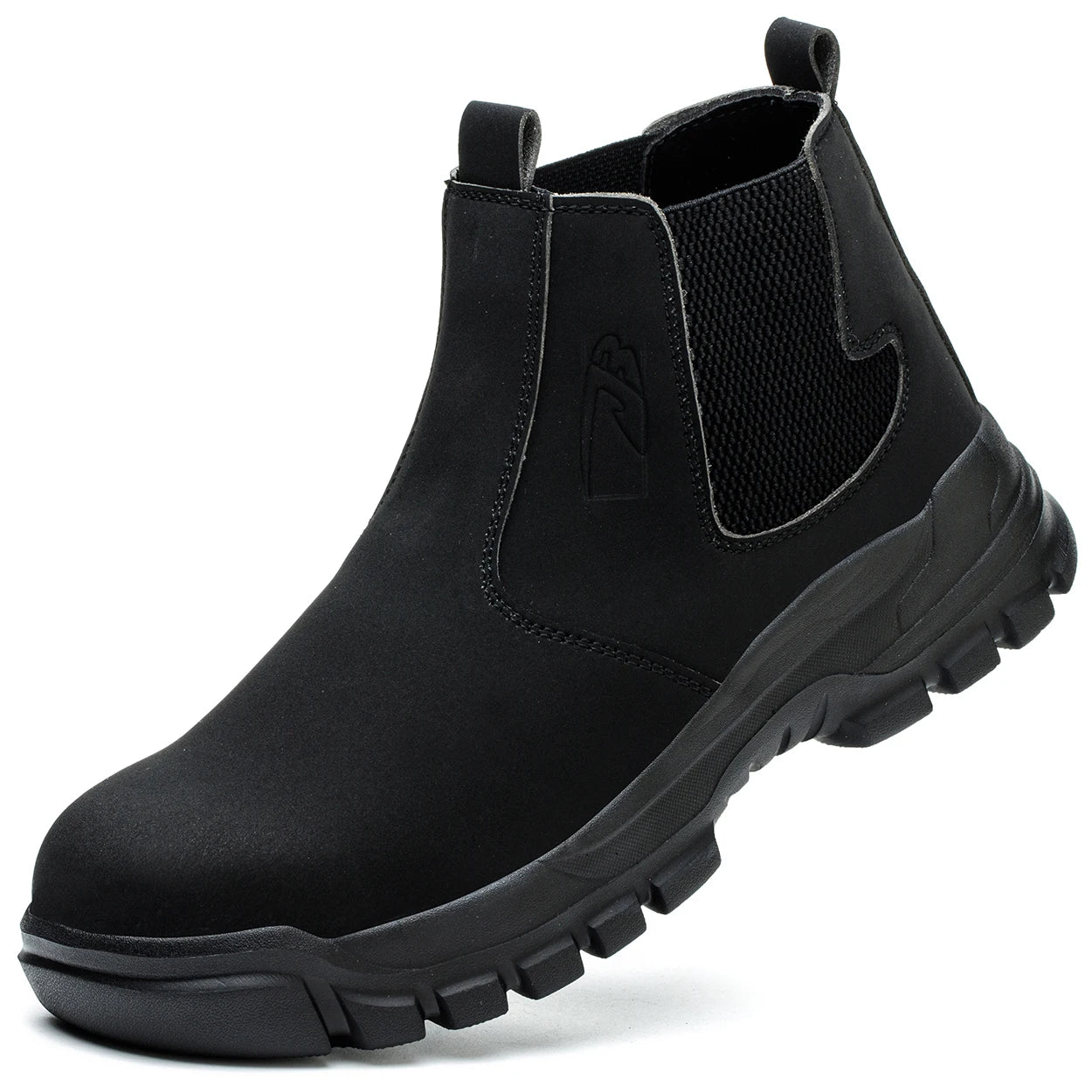 Men's Waterproof Steel Toe Leather Safety Work Shoes 2024