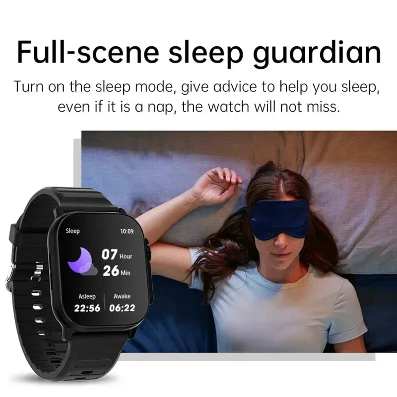 T900 Ultra Smartwatch – Bluetooth Calling, Message Alerts Heart Rate Monitor Sports Watch