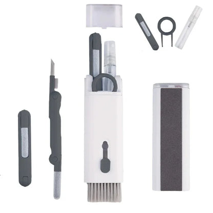 7-in-1 Keyboard & Earbuds Cleaner – All-in-One Kit for AirPods, Laptops & Headsets
