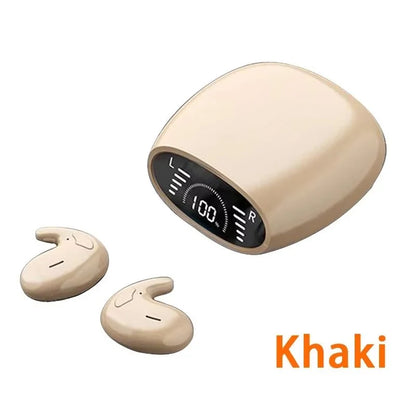 Invisible Wireless Earbuds – Mini Hidden Bluetooth Earphones with Mic, IPX5 Waterproof, HIFI Sound 🎧✨