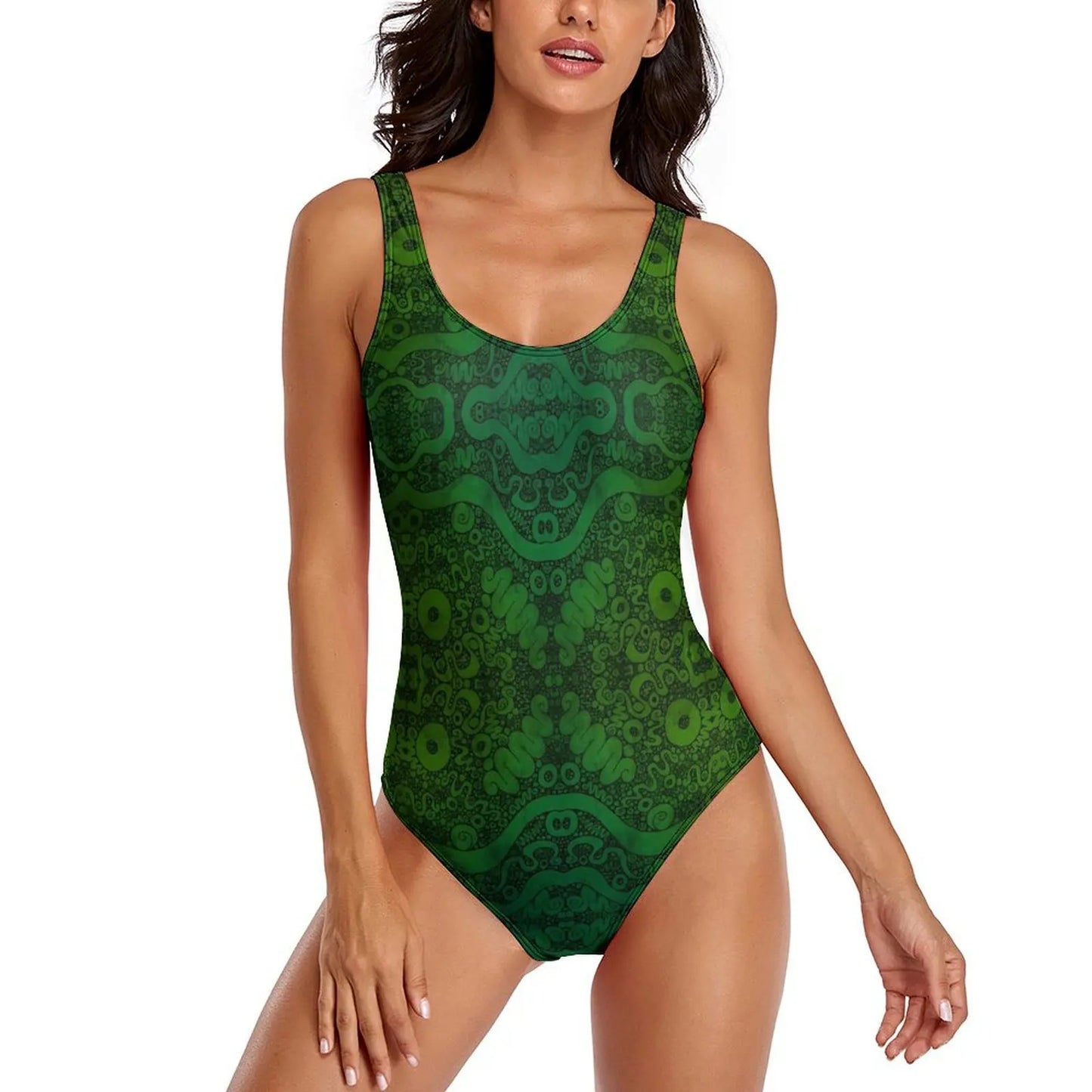 Colorful Floral Push-Up Swimwear One-Piece for Summer