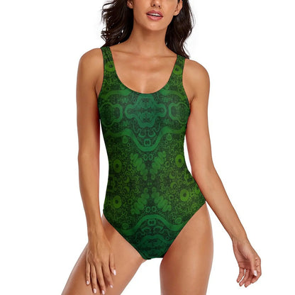 Colorful Floral Push-Up Swimwear One-Piece for Summer