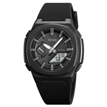 Casio G-Shock World Time Alarm GA-100-1A2 GA-100 Men's Watch