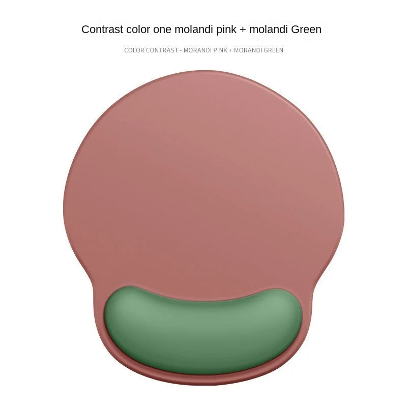 Gradient Mouse Pad with Logo - Female Wrist Support Silicone Pad