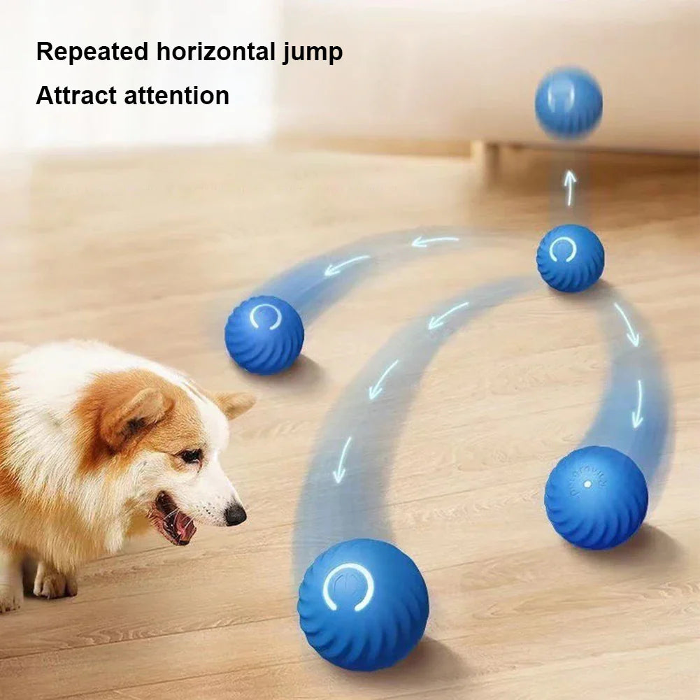 Smart Dog Toy Ball Electronic Interactive Pet Toy Moving Ball USB