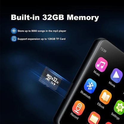 Mp3 Player Touch Screen - BT 5.0