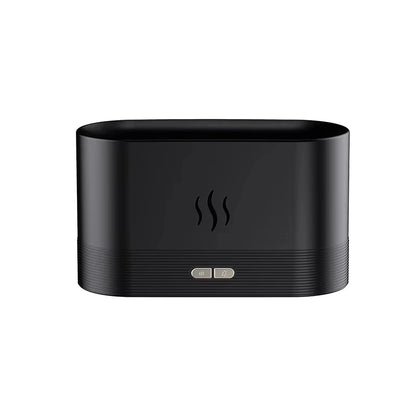 Vissko Aroma Flame Diffuser 180ML Air Humidifier Ultrasonic Aromatherapy Cool Mist Maker Essential Oil Lamp Difusers For Home