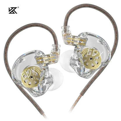 KZ EDX Lite HIFI Bass Earphones Stereo Music Earbuds In Ear Monitor Stage Live Headphones Gaming Sports Headset