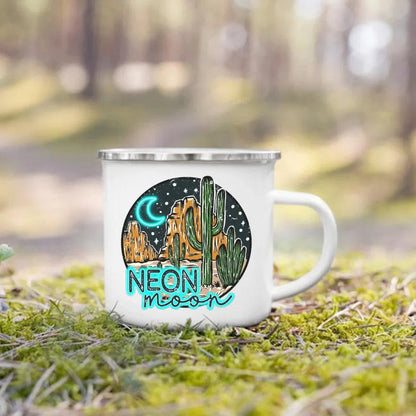 Nature's Adventure Enamel Mug: The Essential Companion for Outdoor Lovers