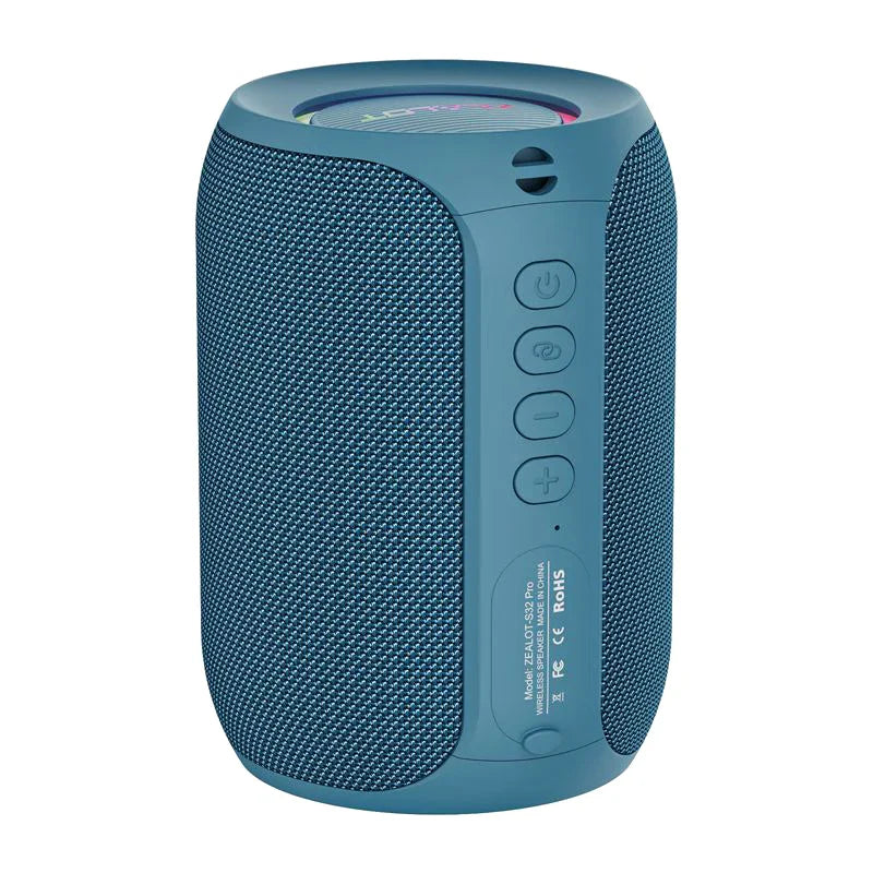 Zealot-S32PRO Powerful Bluetooth Speaker with Deep Bass & Long Battery Life