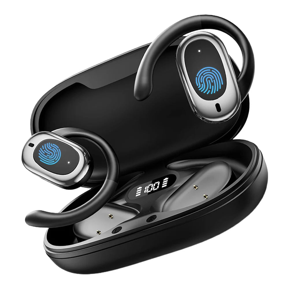 144 Languages Translator Wireless Open-Ear Headphones Noise Cancelling