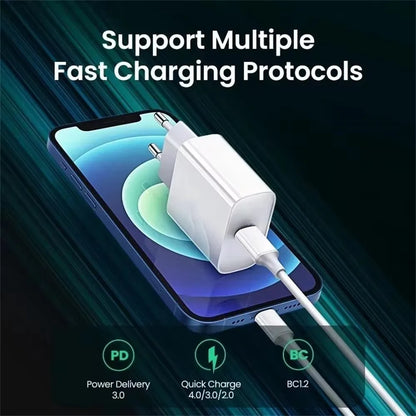 Fast Charger Type C for iPhone 14 13 12 11 Pro Max 8