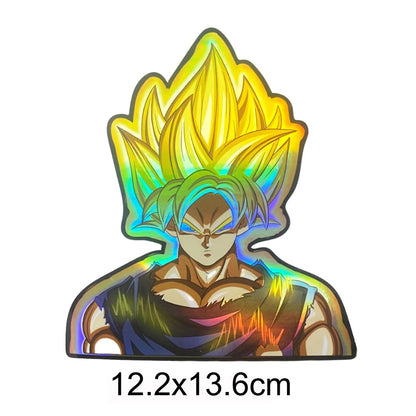 Holographic Dragon Ball Anime Stickers