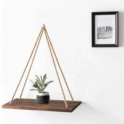 Minimalist Indoor Plant Floating Shelf