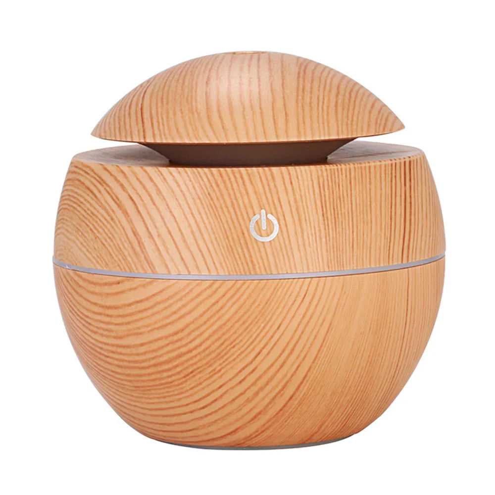 Humidifier Electric Air Aroma Diffuser Wood
