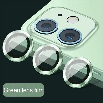 3-2PCS Camera Lens Protector For iPhone 16 Pro Max 16Pro 16Plus  Metal Ring Protector Glass For iPhone 14 15 Plus Camera Lens