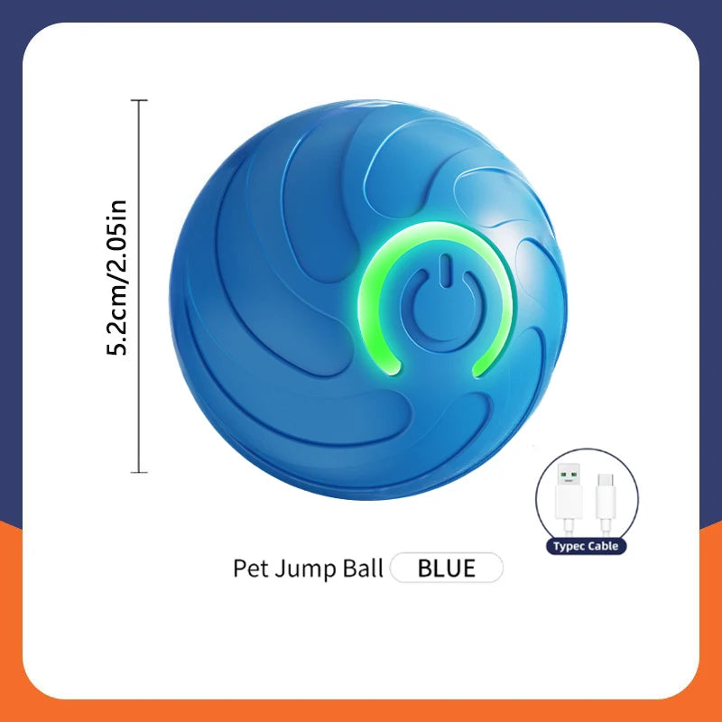 Smart Dog Toy Ball Electronic Interactive Pet Toy Moving Ball USB