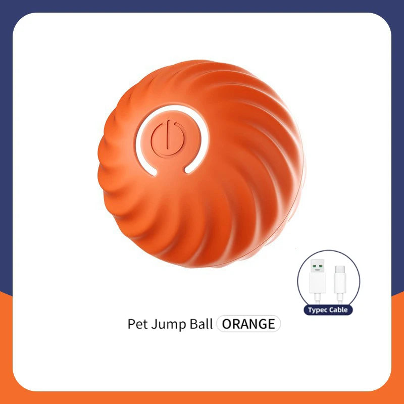 Smart Dog Toy Ball Electronic Interactive Pet Toy Moving Ball USB