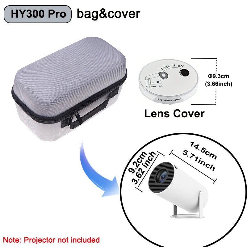 DITONG Storage Case Travel Carry Projector Bag for Magcubic HY300 Protector Carrying Bags for HY300Pro Projector hy300Pro new
