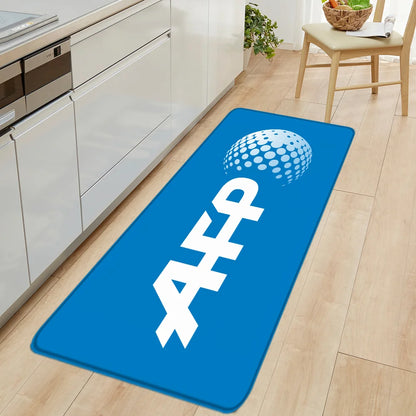 Christmas Kitchen Mats Entrance Doormat Decor Winter Xmas Hallway Balcony Rugs Bath Non-slip Foot Pad Christmas Decorations