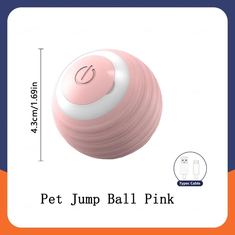 Smart Dog Toy Ball Electronic Interactive Pet Toy Moving Ball USB