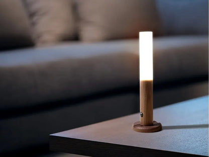 LED Night Light Magnetic Wall Lamp Kitchen Cabinet Closet Light Home Staircase Bedroom Table Move Lamp Bedside Lighting