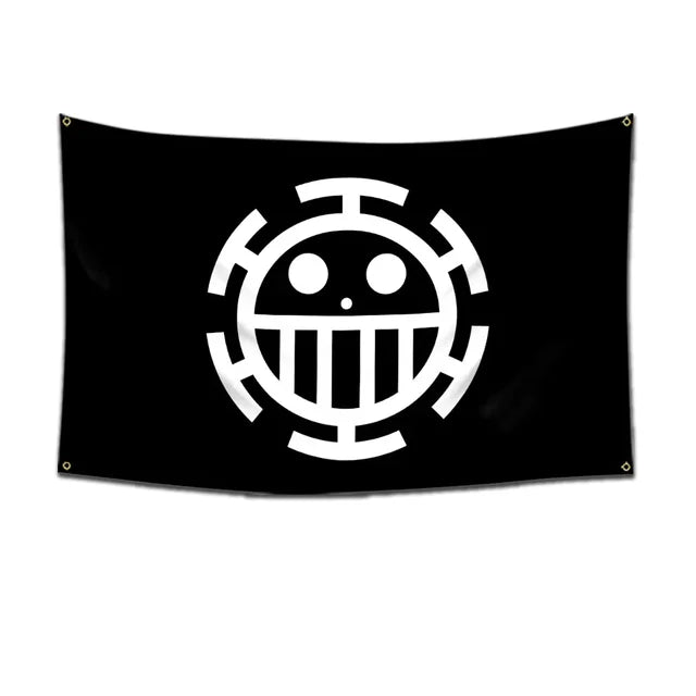 One Piece Jolly Roger Flags 🏴‍☠️ Decoration