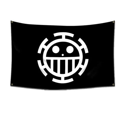 One Piece Jolly Roger Flags 🏴‍☠️ Decoration
