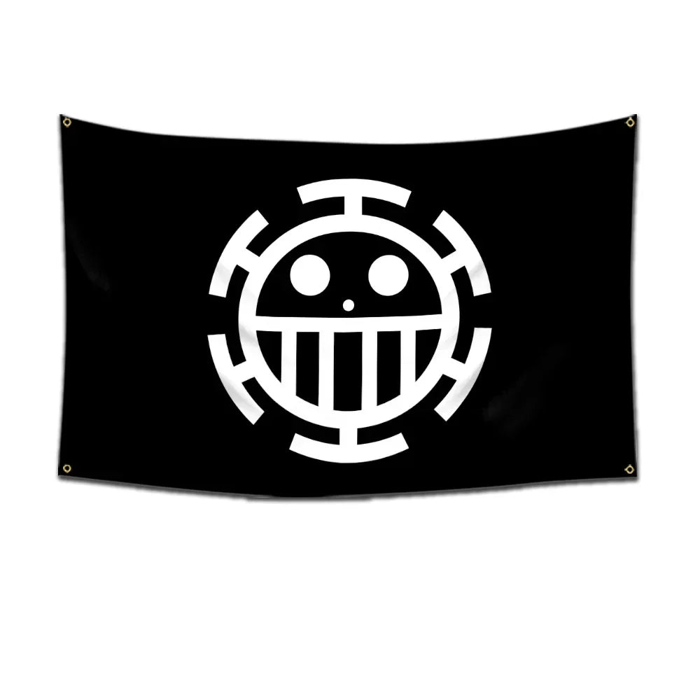 One Piece Jolly Roger Flags 🏴‍☠️ Decoration