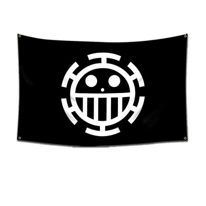 One Piece Jolly Roger Flags 🏴‍☠️ Decoration