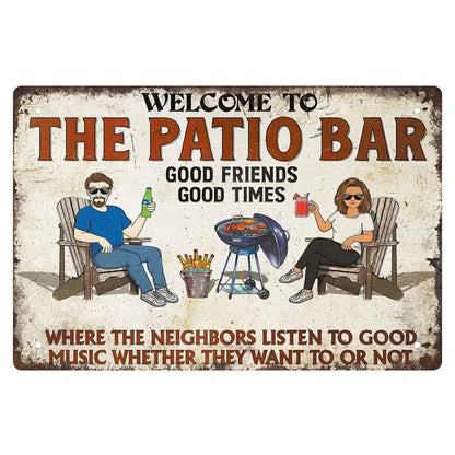 Vintage Metal Tin Poster BBQ Beer Bar Retro Metal Tin Signs Posters Plate Wall Decor for Bar Restaurant Cafe Clubs Retro Plaque