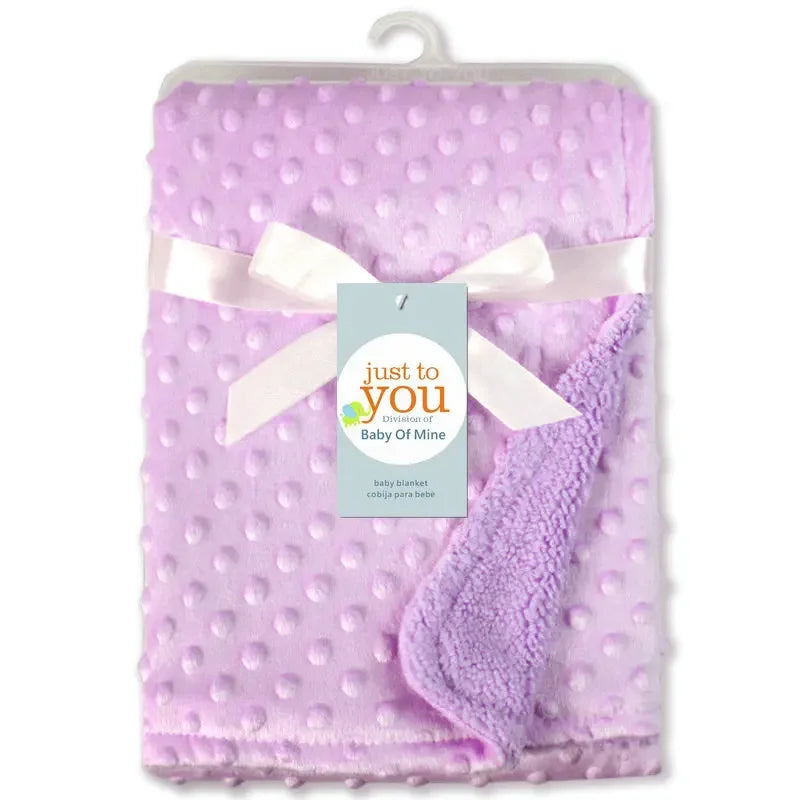Polar Dot Newborn Baby Blanket